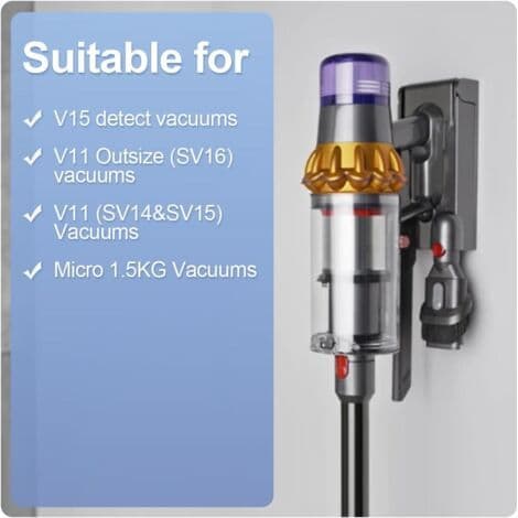 Väggmonterad laddstation för Dyson V11 V15 dammsugare