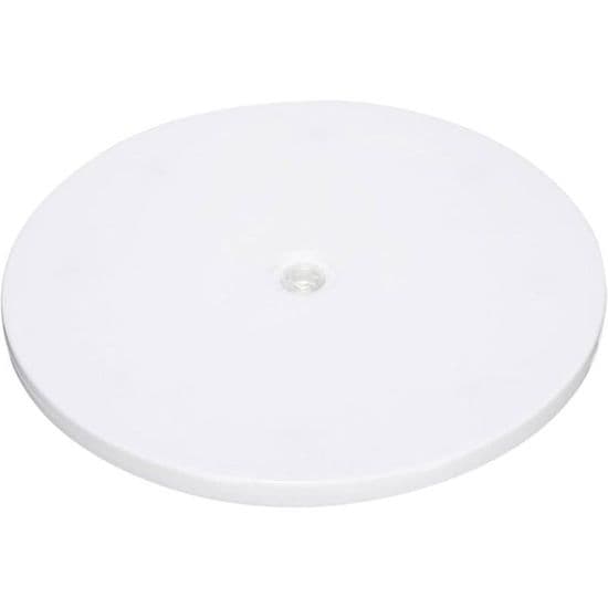 Roterande Stativ - XVX - 8 Tum - Vit Plast - 360° Rotation - Perfekt för Display