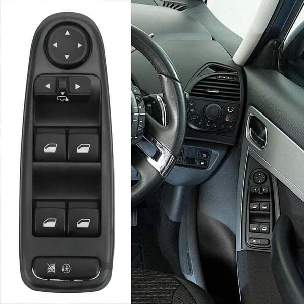 C4 Picasso vindusregulatorbryter 6554.YH vindusregulatorbryterknapp for Citroen C4 Grand Picasso.