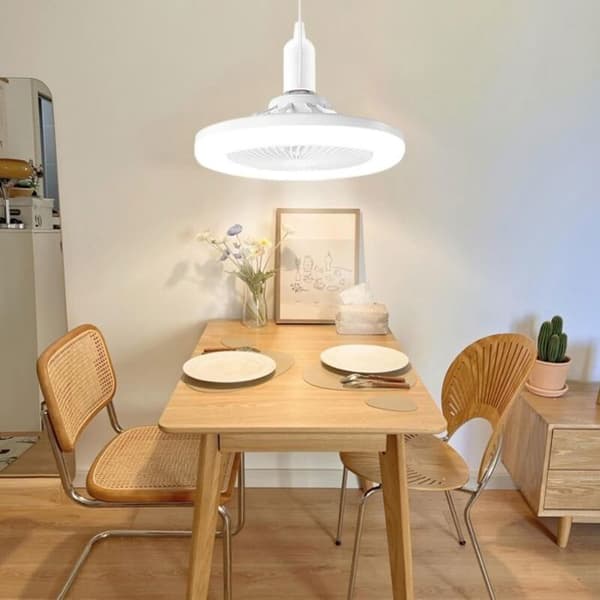 Takvifte med lys - Nosheir - 2-i-1 design - E26/E27-kompatibelt LED-lys