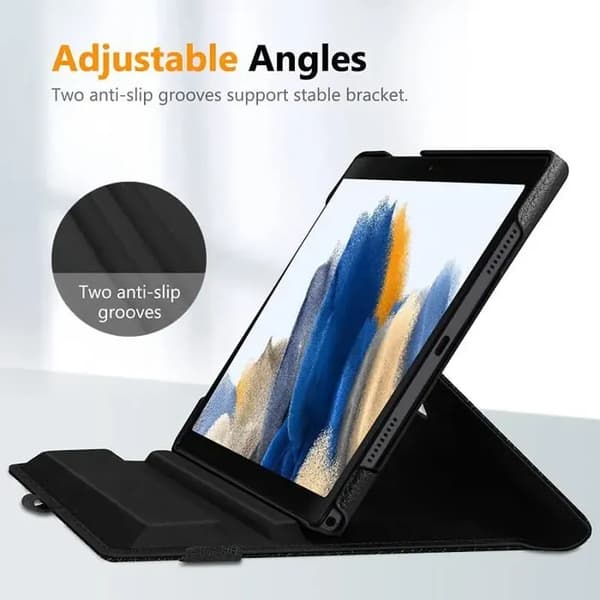 Etui for Samsung Galaxy Tab A8 10,5 tommer 2021 (SMX200-SMX205-SMX207) 360° roterbart etui med dvalefunksjon (179)