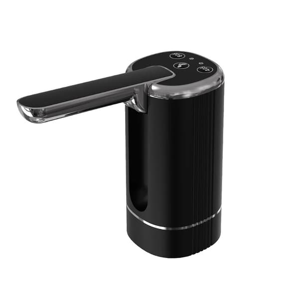 Vikbar Automatisk Vattendispenser för Hemmet, Vattenflaskpump, Knappkontroll, Dispenser-Vit