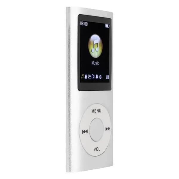 MP3-spelare - QIILU - Silver - 64GB - Förlustfri ljudkvalitet - Bärbar