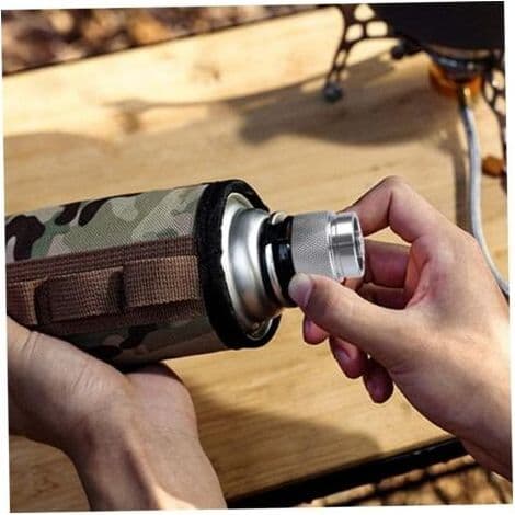 Propantankadapterkonverter Campingkomfur Campingadapter Gashoved Udendørs tilbehør