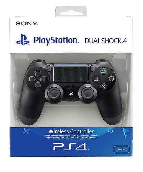 2026 Officiel Sony Playstation PS4 DualShock 4 V2 Trådløs Controller - Sort