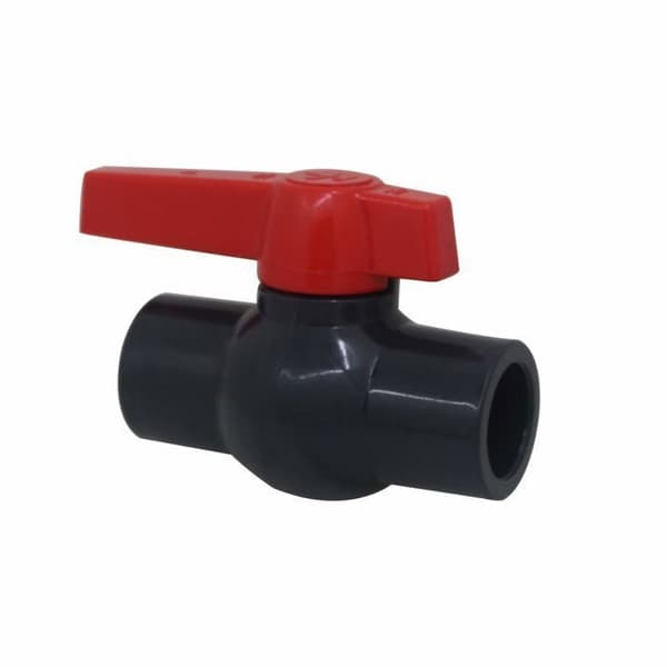 20 mm PVC-kugleventil til opløsningsmiddelsvejsning, kugleventil til swimmingpool