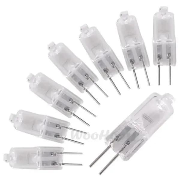 G4 Halogenlampa - Hög kvalitet - 20W - 3000K - 10-pack - UV-skydd
