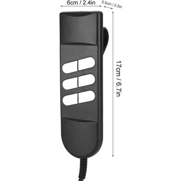 Fjernkontroll - JORMFTTE - 6 knapper - 5 pinner - Løftestol - Elektrisk seng