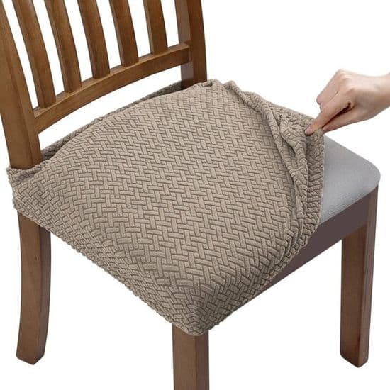 Stoltrekk - JORMFTTE - Stretch Jacquard - Avtakbart - Vaskbart - Brun