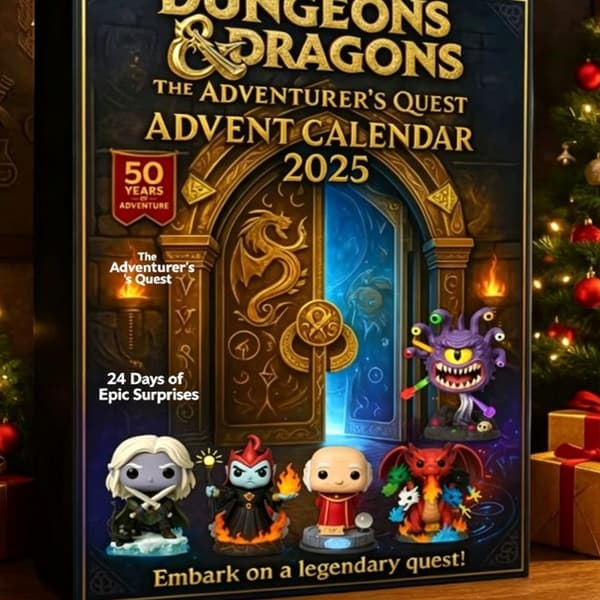 Dungeons & Dragons Julekalender, Eventyrerens Oppdrag – 24-dagers Nedtelling til Jul med Samleobjekt Minifigurer