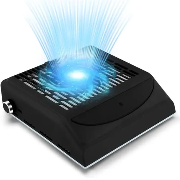 Professionel 100W neglestøvsuger med filter, USB-interface, justerbar sugeevne, neglestøvsuger til manicure