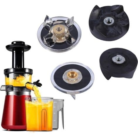 Erstatning 2 bundgear, 2 gummiknivgear reservedele til Magic 250W juicer