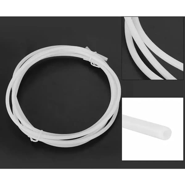 2x 3D-printer Teflon-slange - 1m - PTFE - 2mm indvendig diameter - 4mm udvendig diameter - 1,75mm filament