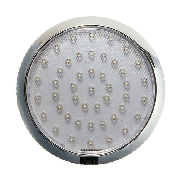 12V LED Loftlampe - XVX - 46 Lys - til Autocamper, Campingvogn, RV, Trailer, Lastbil og Båd