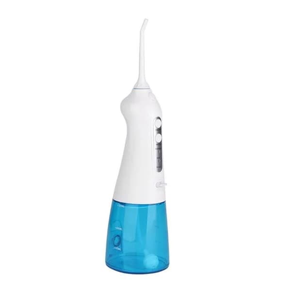 Oppladbar bærbar vanntråd for tenner - 3 moduser - 300ML - 2 dyser