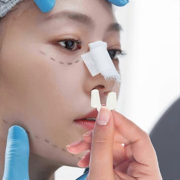 2-pack näshållare för näsplastik/septumplastikstöd (M/L-storlekar)
