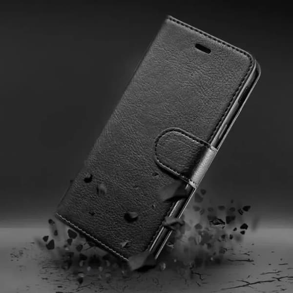 Huawei Y5 2019 Cover - Læder - Magnetisk lukning - Stødsikkert