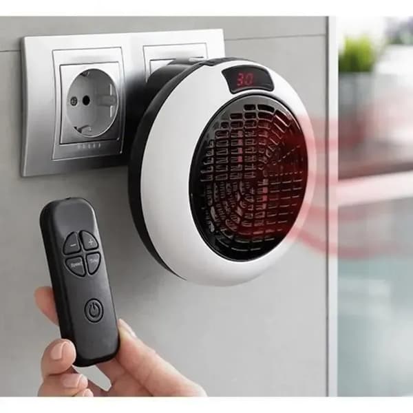 Elektrisk radiator, extravärmare, stickkontakt