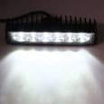 12V 18W Hvid LED Kørelys - Universal til Biler