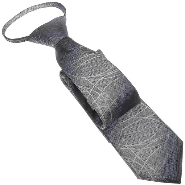 Slips Glidelås Slips Menn Ferdigknyttet Slips Formell Forretningsslips Arbeidsslips Forretnings Elegant Slips for Menn