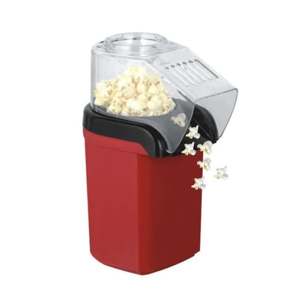 Automatisk elektrisk popcornmaskin för hemmabruk, 1200W, 220V