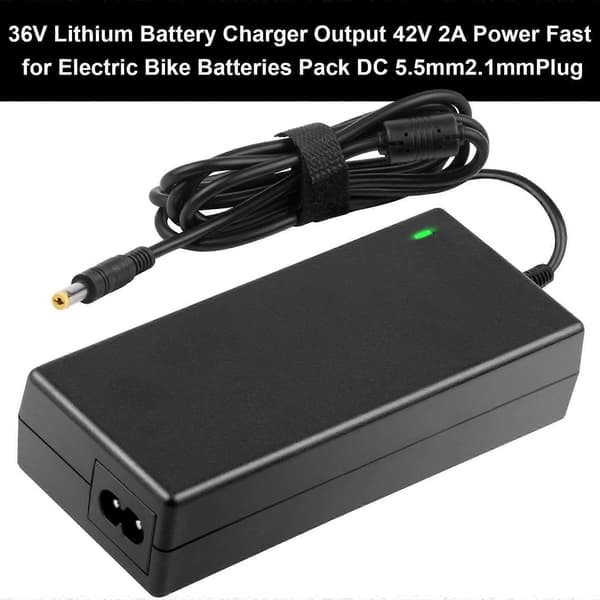 42V 2A Smart Batterilader For 36V 2A Elektrisk Sykkel Batterilader Hurtiglading