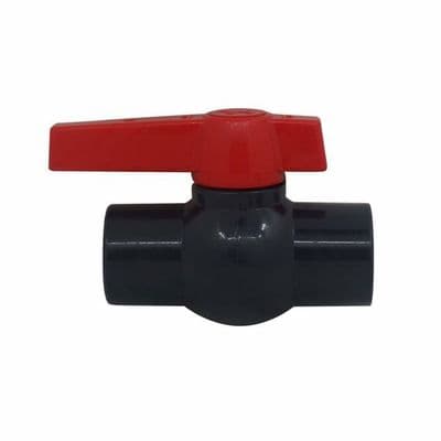 20 mm PVC-kugleventil til opløsningsmiddelsvejsning, kugleventil til swimmingpool