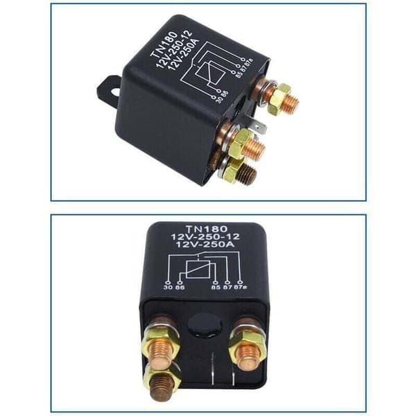 12V 250A Kontinuerlig Typ Hög Batterikontrollbrytare Terminal Fordonsstartrelä