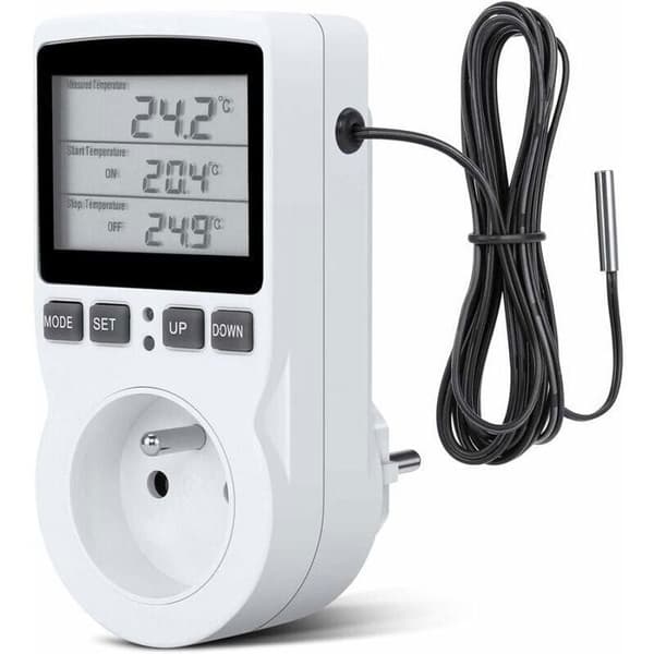 Romtermostat - XVX - Intelligent - LCD - 200V - Avansert temperaturkontroll