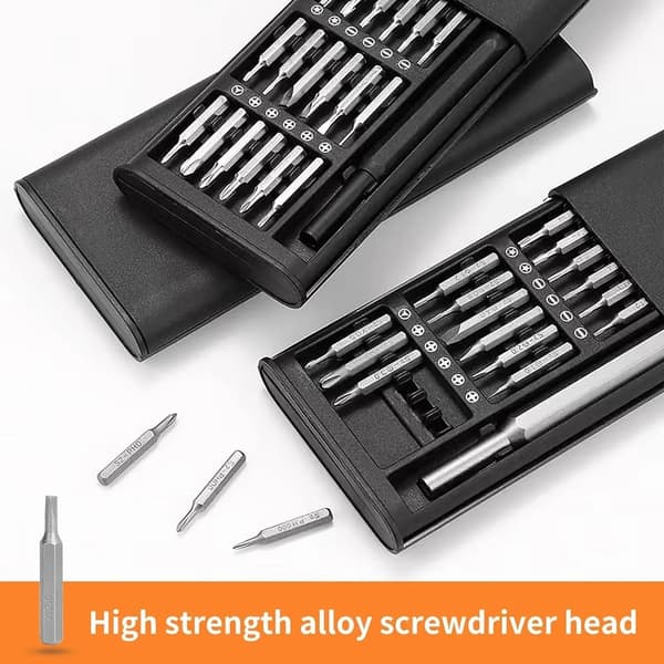 25 i 1 Magnetisk Skruvmejselset Bitsats Precisionselektronik Dator PC Telefon Demontering