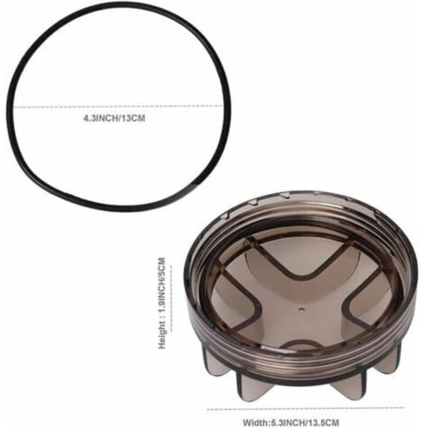Poolfilterdæksel, poolpumpedæksel, sandfilterdæksel til 3/4 HK 2400 GPH dam, DIY sandfilterdæksel