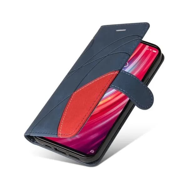 Lommeboketui - Xiaomi - Redmi Note 8 Pro - Full beskyttelse - Blå