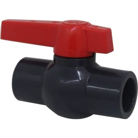 PVC-limventil 20 25 32 40 50 63 75 90 110 mm kugleventil til swimmingpool