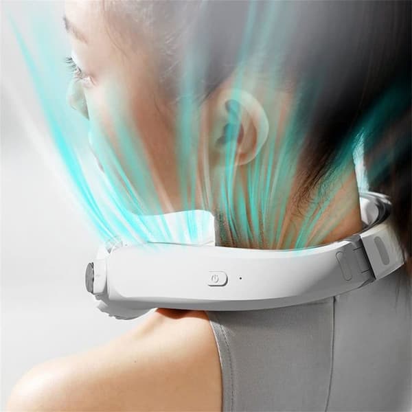 Bærbar Ventilator - XVX - Mini Halsventilator - 2400mAh - 3 Hastigheder - USB