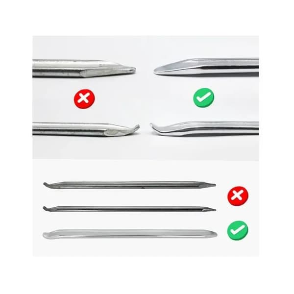 Dekkspak - 30 cm - Metall - Ergonomisk - Høyfast legering