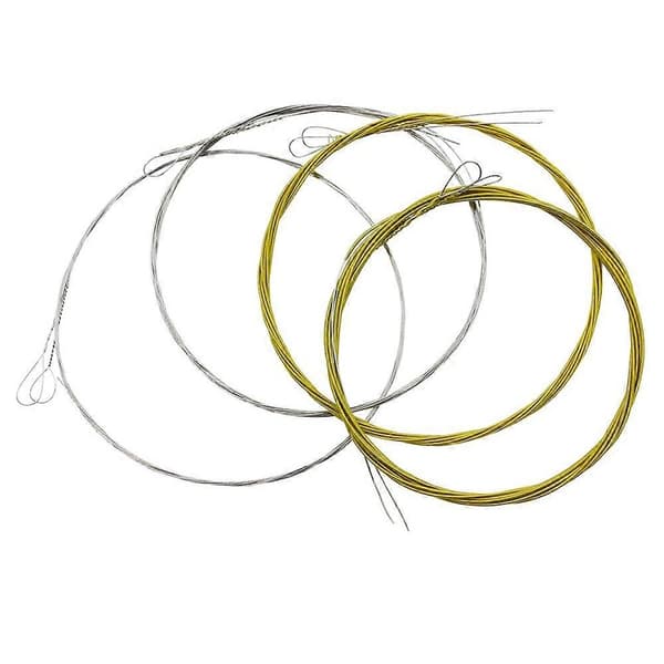 IRIN M101 Komplett Sett Mandolin Strenger Bronseviklet Rustfritt Stål Sølv & Gullfarget (.010-.034)