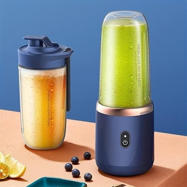 Juicer - ANDERLEDES - Bærbar - 400ml - Trådløs - 304 Rustfrit Stål