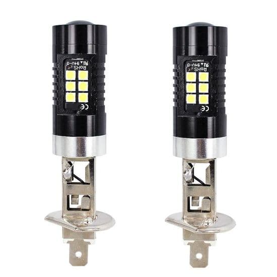 par JZSH høyeffektive LED-tåkelys for biler (H1)