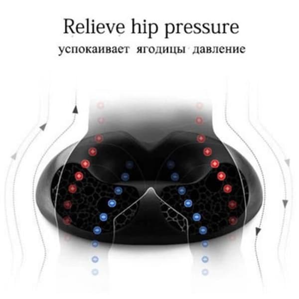 Ortopedisk svanskotskudde sittdyna - stol med ergonomisk design för att minska svanskotsmärta