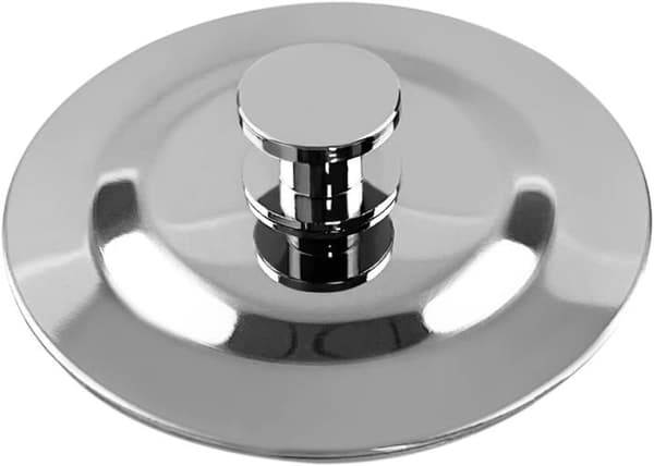 Afløbsprop - 44 mm - Rustfrit stål - Rustfri - Universal til vask og badekar