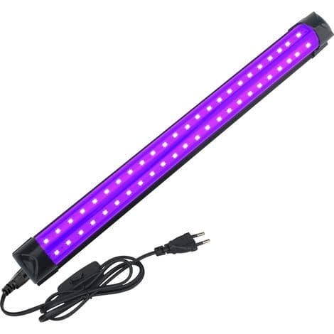 Bærbar 395nm UV LED Rør Blacklight DJ Kropskunst