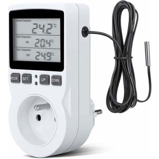 Rumtermostat - XVX - Intelligent - LCD - 200V - Avanceret temperaturstyring