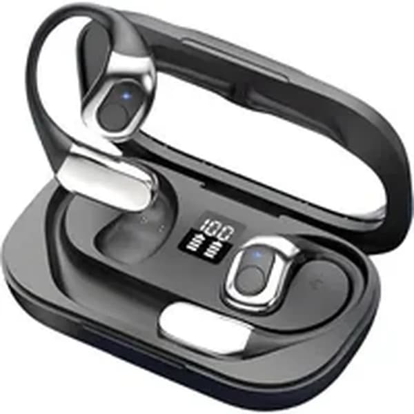Trådlösa hörlurar med ANC - Bluetooth 5.3 - IP6 Vattentäta - 30 timmars batteritid
