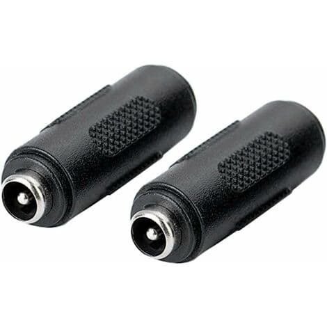 Kpl DC naaras-naaras-virtaliitin 5,5x2,1mm, naaras-naaras-liitinsovitin CCTV:lle