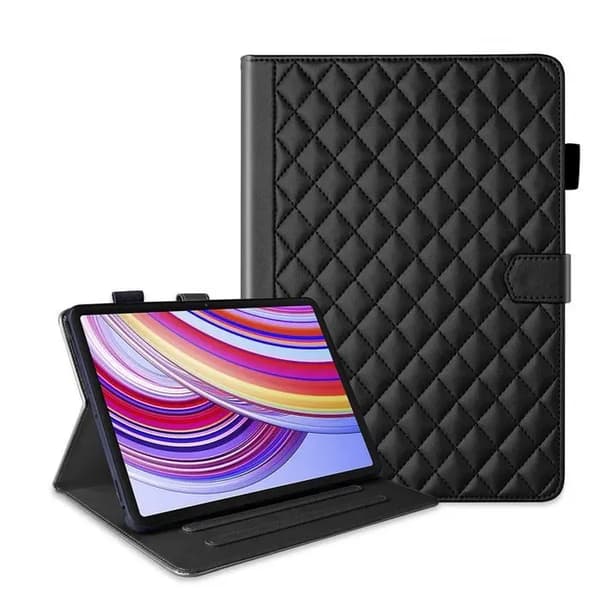 Tablettikotelo - Xiaomi - Redmi Pad Pro 12.1 - Keinonahka - Musta