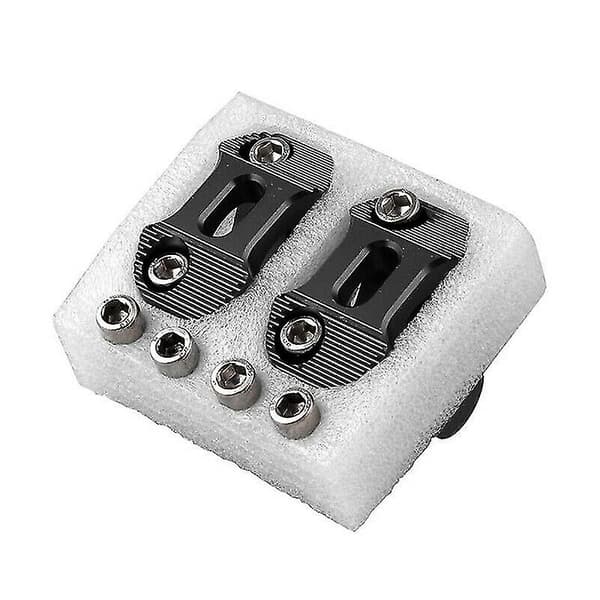 2* 22-28mm Motorsykkel Styrefeste Adapter Fett Styrefeste Monteringsklemmer Riser