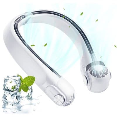 Bærbar Ventilator - XVX - Mini Halsventilator - 2400mAh - 3 Hastigheder - USB