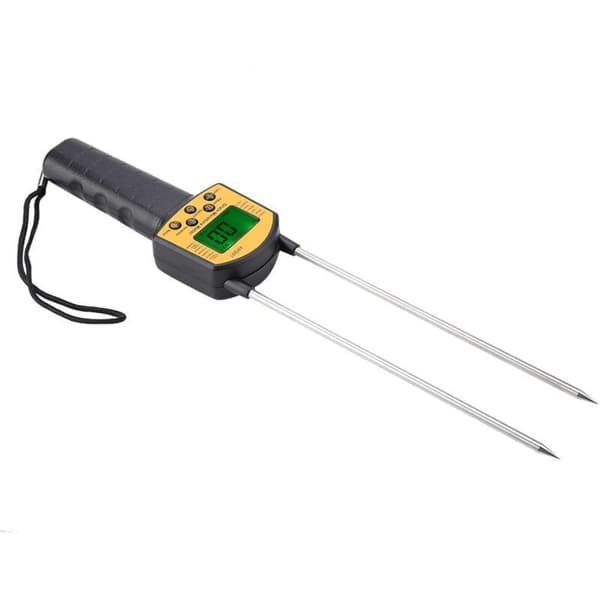 Spannmålsfuktmätare, SMART SENSOR Digital LCD Spannmålsfuktmätare för vete, majs, ris, jordnötter, sojabönor, etc.