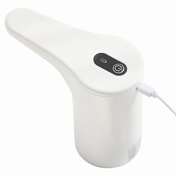 Automatisk Elektrisk Vattendispenser Flaska Pump USB Laddning Turistläge Switch-Vit