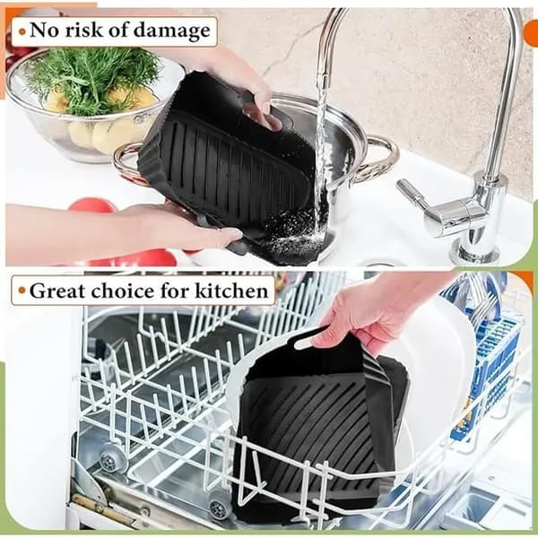 Friteuse tilbehør - Moulinex - EZ9018 - 17-dels sett - Silikonplater - Stekerister